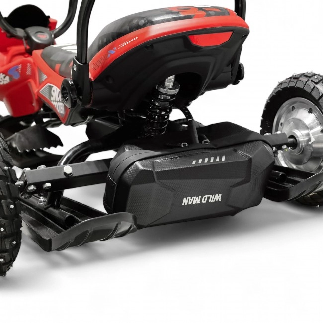 Электроснегокат Snow Razor Moto Pro (черно-красный)