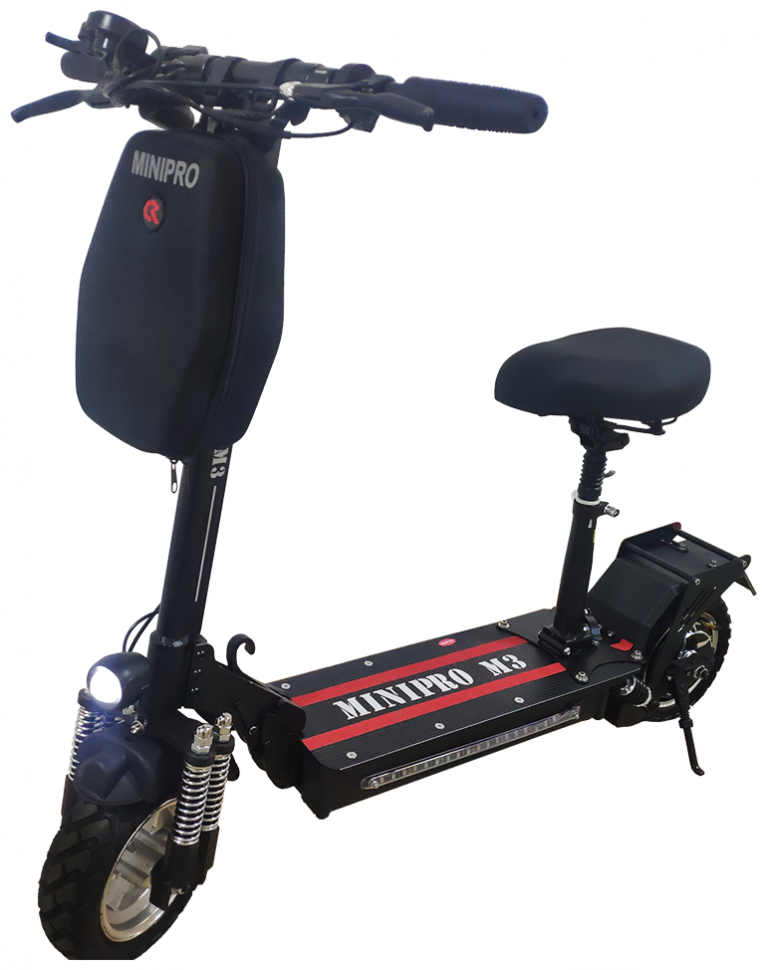 Электросамокат MiniPRO M3 1000W 16Ah 48V (Черный)