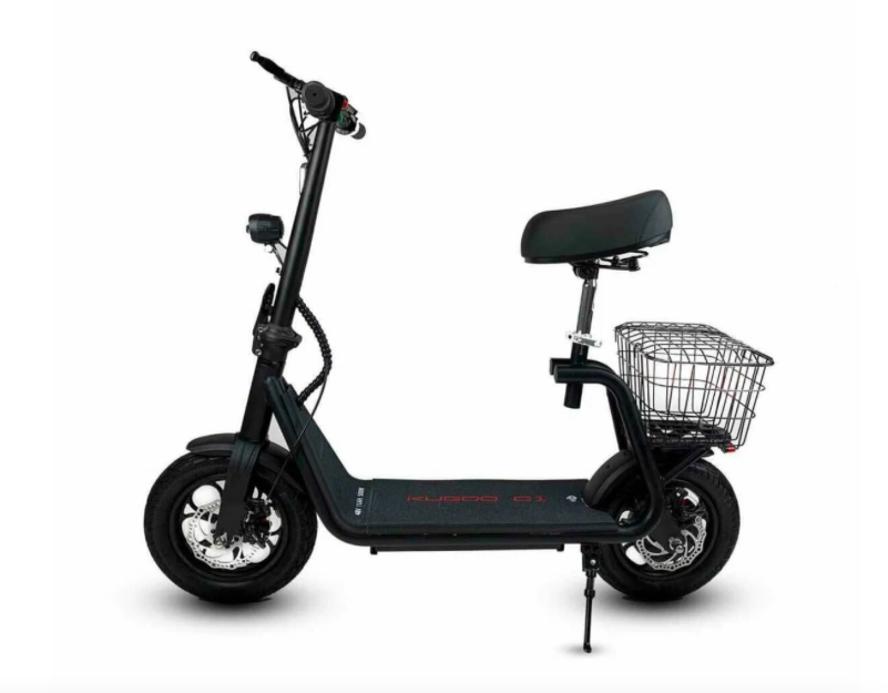 Электросамокат KUGOO C1 plus 11 Ah (Черный)